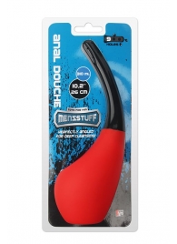 Анальный душ MENZSTUFF 310ML ANAL DOUCHE RED/BLACK - Dream Toys - купить с доставкой в Новокузнецке