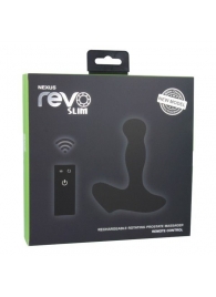 Чёрный перезаряжаемый массажёр предстательной железы NEXUS Revo Slim - Nexus Range - в Новокузнецке купить с доставкой Чёрный перезаряжаемый массажёр предстательной железы NEXUS Revo Slim - Nexus Range - в Новокузнецке купить с доставкой