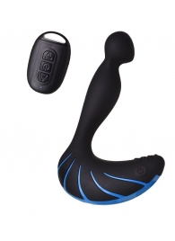 Чёрно-синий массажер простаты Erotist Third - Erotist Adult Toys - в Новокузнецке купить с доставкой Чёрно-синий массажер простаты Erotist Third - Erotist Adult Toys - в Новокузнецке купить с доставкой