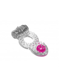 Прозрачное эрекционное кольцо Rings Ringer - Lola Games - в Новокузнецке купить с доставкой