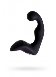 Чёрный изогнутый вибростимулятор простаты Erotist - Erotist Adult Toys - в Новокузнецке купить с доставкой