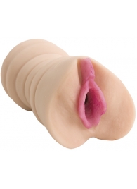 Мастурбатор-вагина Sasha Grey UltraSKYN Cream Pie Pocket Pussy - Doc Johnson - в Новокузнецке купить с доставкой