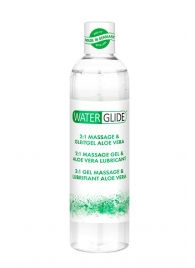 Гель-смазка 2-в-1 MASSAGE   LUBRICANT ALOE VERA - 300 мл. - Waterglide - купить с доставкой в Новокузнецке