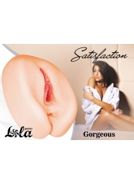 Мастурбатор с 2 тоннелями Satisfaction Gorgeous - Lola Games - в Новокузнецке купить с доставкой