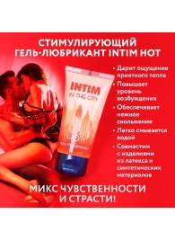 Стимулирующий гель-лубрикант Intim Hot - 60 гр. - Биоритм - купить с доставкой в Новокузнецке