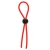 Красное эрекционное лассо с одной бусиной-утяжкой STRETCHY THIN LASSO - Dream Toys - в Новокузнецке купить с доставкой
