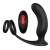 Черный массажер простаты REMOTE P-PLEASER - Dream Toys - в Новокузнецке купить с доставкой