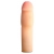 Телесная насадка-удлинитель на пенис PERFORMANCE 1.5INCH COCK XTENDER - 16 см. - Blush Novelties - в Новокузнецке купить с доставкой