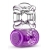 Фиолетовое эрекционное виброкольцо One Night Stand Vibrating C-Ring - Blush Novelties - в Новокузнецке купить с доставкой