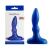 Синий анальный стимулятор Beginners p-spot massager - 11 см. - Lola Games - в Новокузнецке купить с доставкой