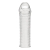 Текстурированная насадка на пенис Clear Textured Penis Enhancing Sleeve Extension - 16,5 см. - BlueLine - в Новокузнецке купить с доставкой