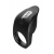 Черное эрекционное виброкольцо Vibro Lust Ring - MALESATION - в Новокузнецке купить с доставкой