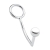Кольцо на пенис с анальным стимулятором Stainless Steel Anal Hook   Cock Ring - BlueLine - в Новокузнецке купить с доставкой