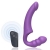 Фиолетовый безремневой страпон Straples Strap-On Dildo - Erokay - купить с доставкой в Новокузнецке