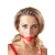 Силиконовый кляп-шар на чёрных ремешках Red Gag silicone - Orion - купить с доставкой в Новокузнецке