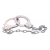 Наручники из металла с длинной цепочкой CHROME HANDCUFFS METAL HANDCUFFS W. KEY - NMC - купить с доставкой в Новокузнецке