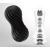 Мастурбатор FLEX Rocky Black с плотным рельефом - Tenga - в Новокузнецке купить с доставкой