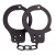 Чёрные наручники из листового металла BONDX METAL CUFFS BLACK - Dream Toys - купить с доставкой в Новокузнецке