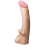 Телесная насадка REAL Standard с усиками на основании - 19 см. - LOVETOY (А-Полимер) - купить с доставкой в Новокузнецке