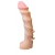 Насадка REAL Standard со спиралевидным узором - 19 см. - LOVETOY (А-Полимер) - купить с доставкой в Новокузнецке