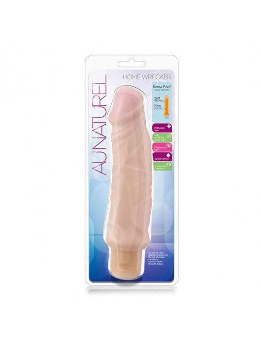 Телесный вибратор Home Wrecker - 24 см. - Blush Novelties