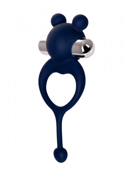 Синее виброкольцо с хвостиком JOS MICKEY - JOS - в Новокузнецке купить с доставкой