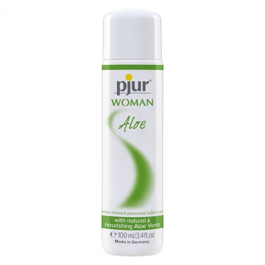 Лубрикант на водной основе pjur WOMAN Aloe - 100 мл. - Pjur - купить с доставкой в Новокузнецке