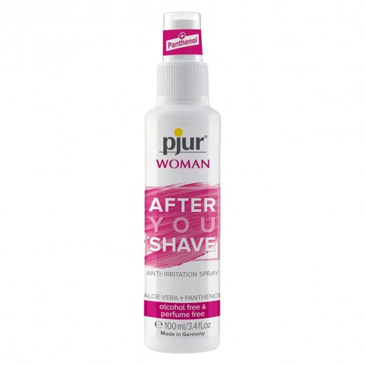 Спрей после бритья pjur WOMAN After You Shave Spray - 100 мл. - Pjur - купить с доставкой в Новокузнецке