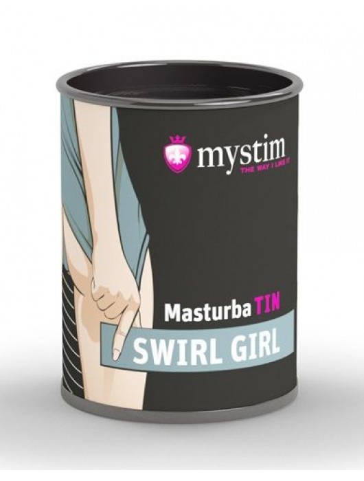 Компактный мастурбатор MasturbaTIN Swirl Girl - MyStim - в Новокузнецке купить с доставкой