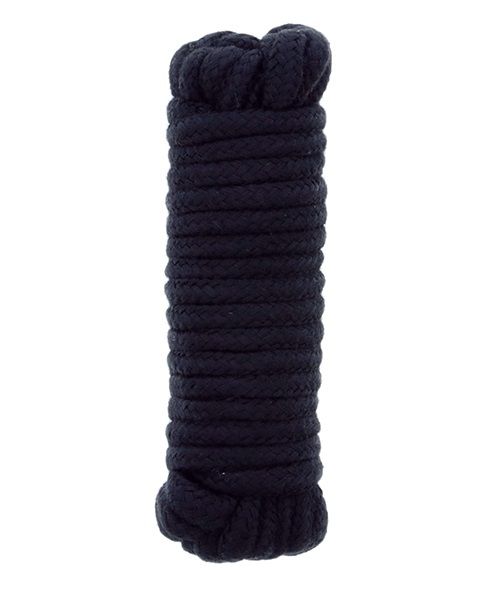 Чёрная веревка для связывания BONDX LOVE ROPE - 5 м. - Dream Toys - купить с доставкой в Новокузнецке