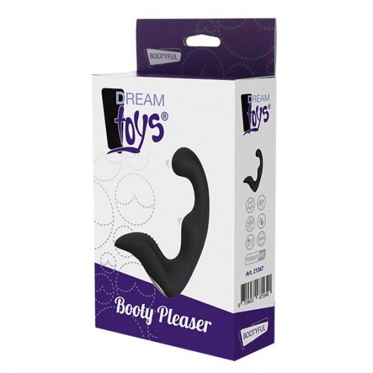 Чёрный перезаряжаемый массажёр простаты BOOTY PLEASER - Dream Toys - в Новокузнецке купить с доставкой