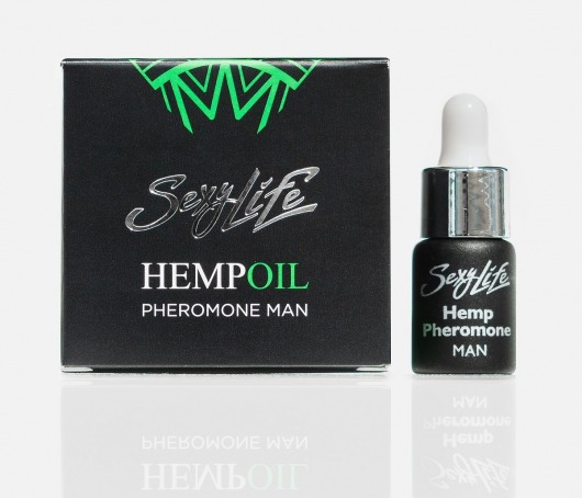 Мужские духи с феромонами Sexy Life HEMPOIL man - 5 мл. -  - Магазин феромонов в Новокузнецке