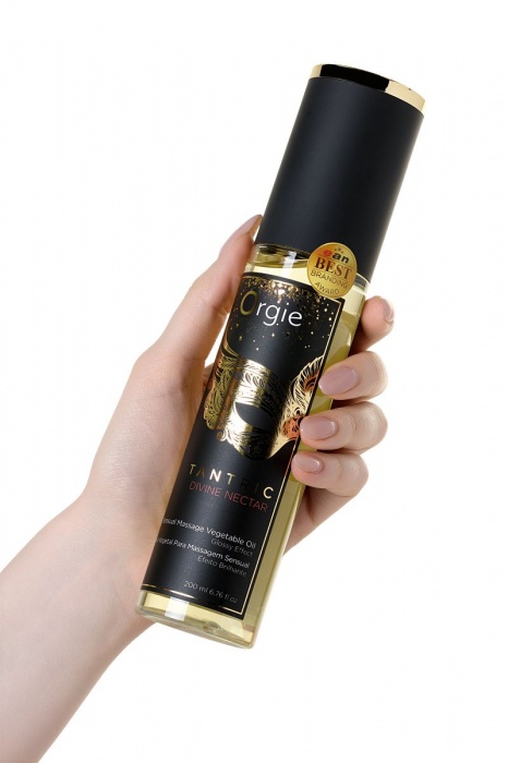 Растительное массажное масло Orgie Tantric Divine Nectar - 200 мл. - ORGIE - купить с доставкой в Новокузнецке