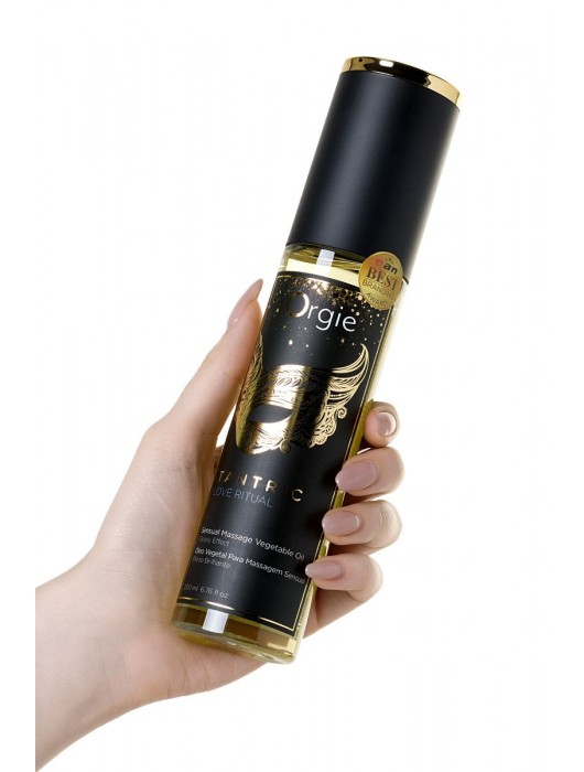 Растительное массажное масло Orgie Tantric Love Ritual - 200 мл. - ORGIE - купить с доставкой в Новокузнецке