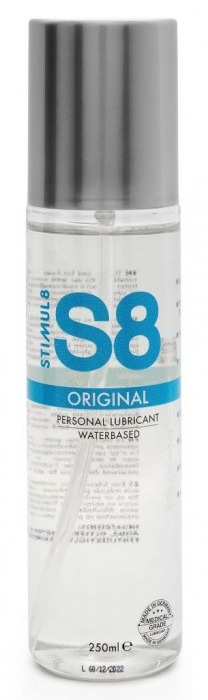 Универсальный лубрикант на водной основе S8 Original Lubricant - 250 мл. - Stimul8 - купить с доставкой в Новокузнецке