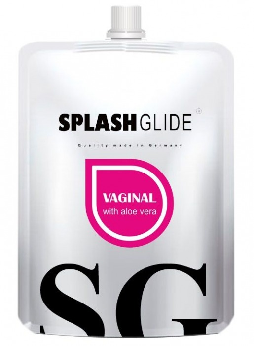 Ухаживающий лубрикант на водной основе Splashglide Vaginal With Aloe Vera - 100 мл. - Splashglide - купить с доставкой в Новокузнецке