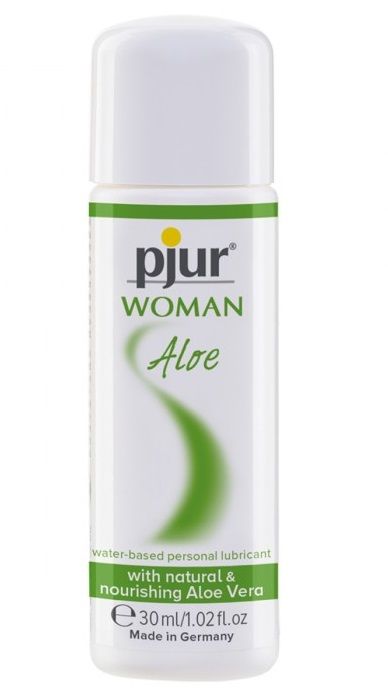 Лубрикант на водной основе pjur WOMAN Aloe - 30 мл. - Pjur - купить с доставкой в Новокузнецке