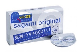 Ультратонкие презервативы Sagami Original QUICK - 6 шт. - Sagami - купить с доставкой в Новокузнецке