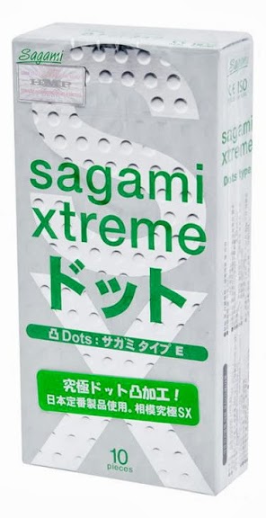 Презервативы Sagami Xtreme Type-E с точками - 10 шт. - Sagami - купить с доставкой в Новокузнецке