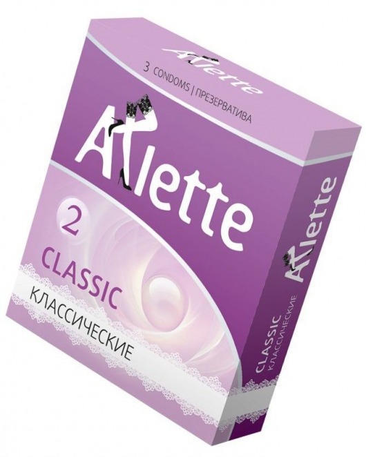 Классические презервативы Arlette Classic - 3 шт. - Arlette - купить с доставкой в Новокузнецке