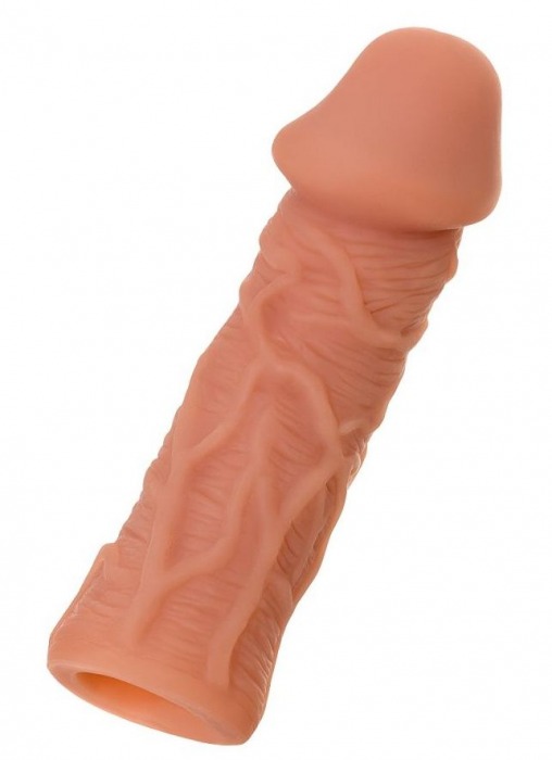 Телесная реалистичная насадка KOKOS Extreme Sleeve 05 с дополнительной стимуляцией - 12,7 см. - KOKOS - в Новокузнецке купить с доставкой Телесная реалистичная насадка KOKOS Extreme Sleeve 05 с дополнительной стимуляцией - 12,7 см. - KOKOS - в Новокузнецке купить с доставкой