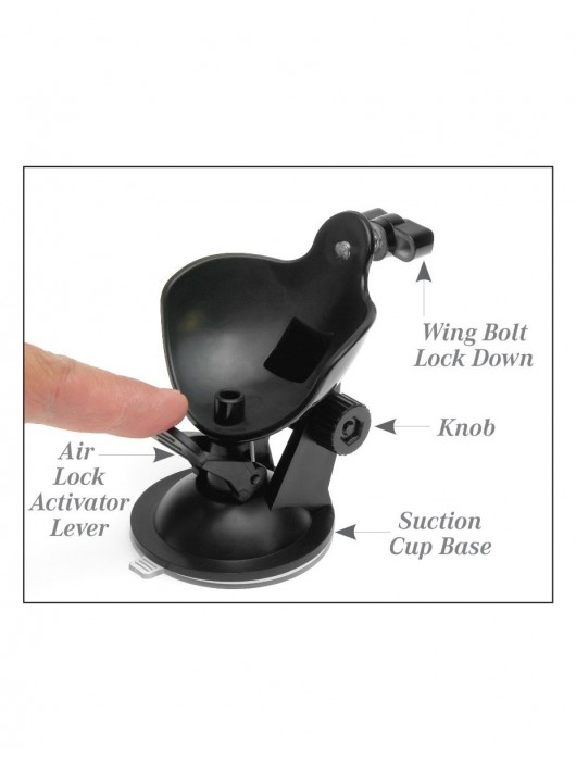 Прозрачный автоматический мастурбатор-анус Mega-Bator Ass - Pipedream - в Новокузнецке купить с доставкой