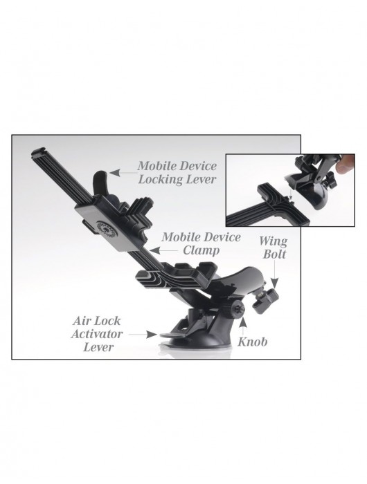 Прозрачный автоматический мастурбатор-анус Mega-Bator Ass - Pipedream - в Новокузнецке купить с доставкой