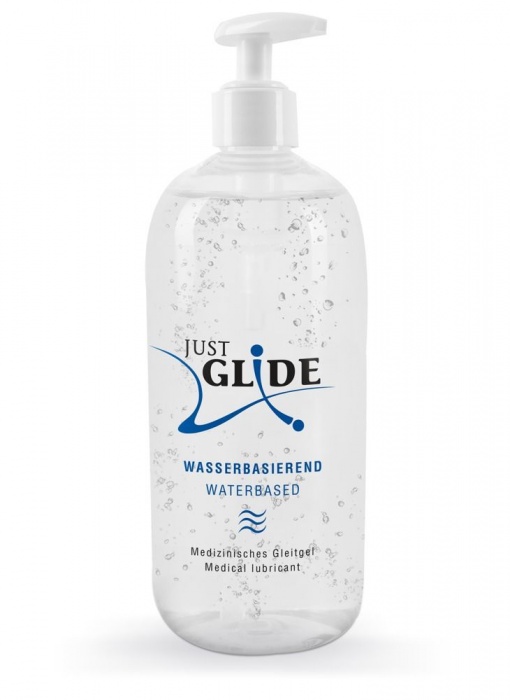 Гель-смазка на водной основе Just Glide с дозатором - 500 мл. - Orion - купить с доставкой в Новокузнецке