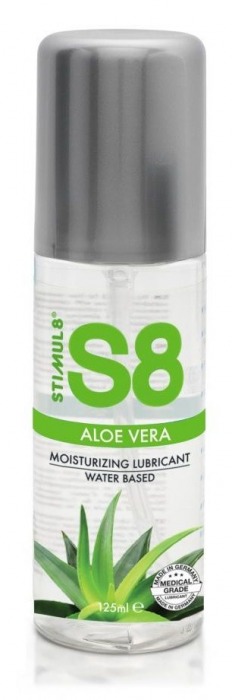 Лубрикант на водной основе S8 Aloe Vera Lube - 125 мл. - Stimul8 - купить с доставкой в Новокузнецке