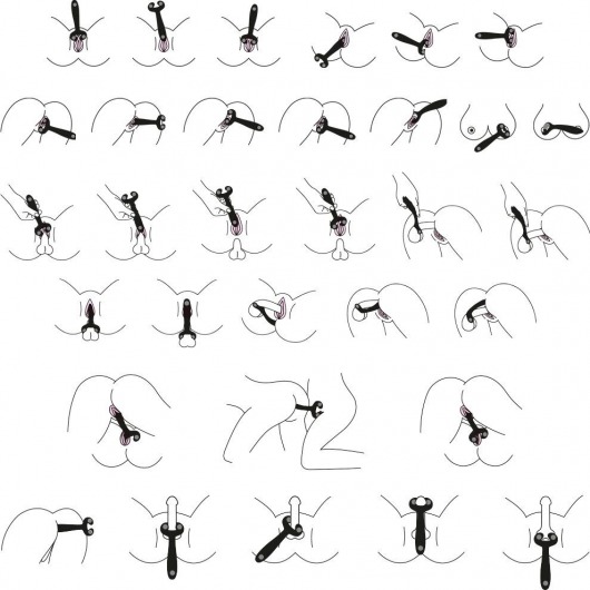 Чёрный вибромассажер для пар Satisfyer Partner Multifun 3 - Satisfyer