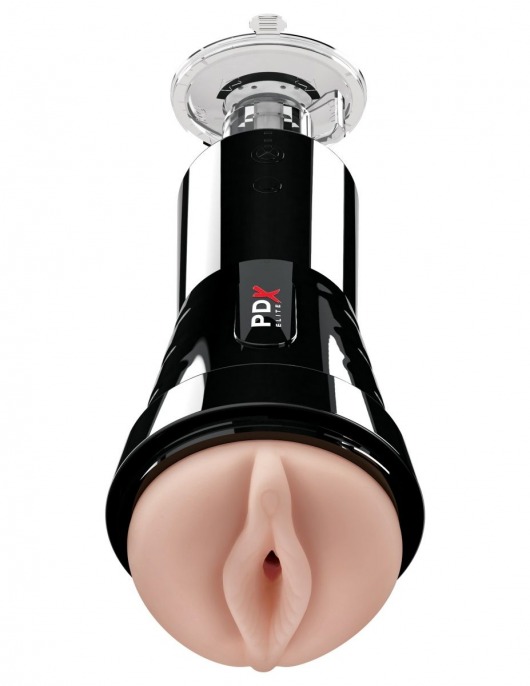 Телесный вибромастурбатор-вагина Cock Compressor Vibrating Stroker - Pipedream - в Новокузнецке купить с доставкой