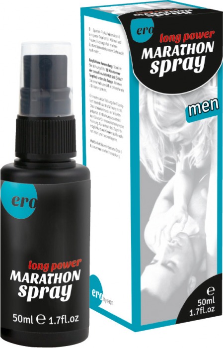 Пролонгирующий спрей для мужчин Long Power Marathon Spray - 50 мл. - Ero - купить с доставкой в Новокузнецке