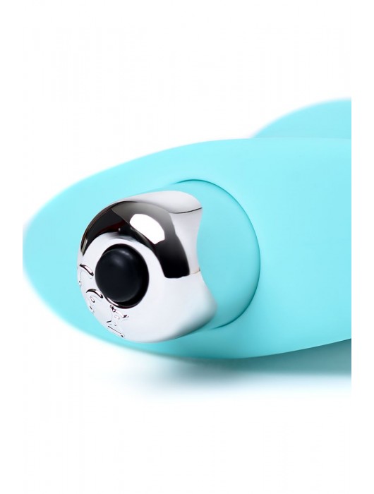 Мятная анальная вибровтулка Bland - 12 см. - ToyFa