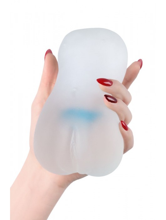 Прозрачный реалистичный мастурбатор Juicy Pussy Hot Crystal - ToyFa - в Новокузнецке купить с доставкой